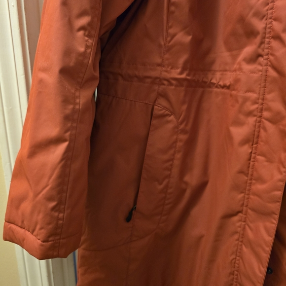 Women's LL Bean Winter Warmer Jacket-Size XL Burnt Orange EUC - Picture 5 of 12